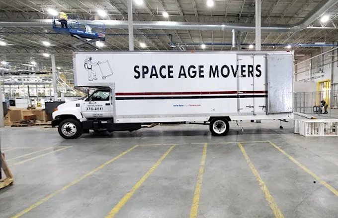 space age movers big truck